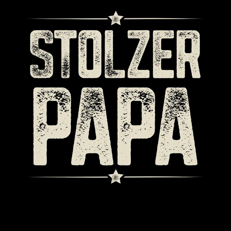 Stolzer Papa