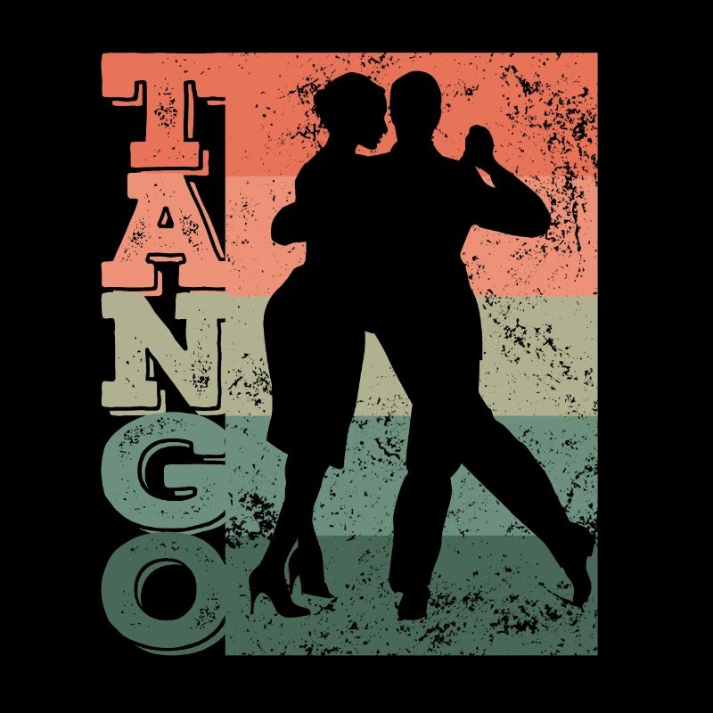 Tango Argentino Rétro Vintage Tango Vals Danse