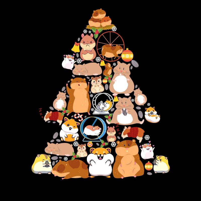 Hamster Arbre de Noël Hammy