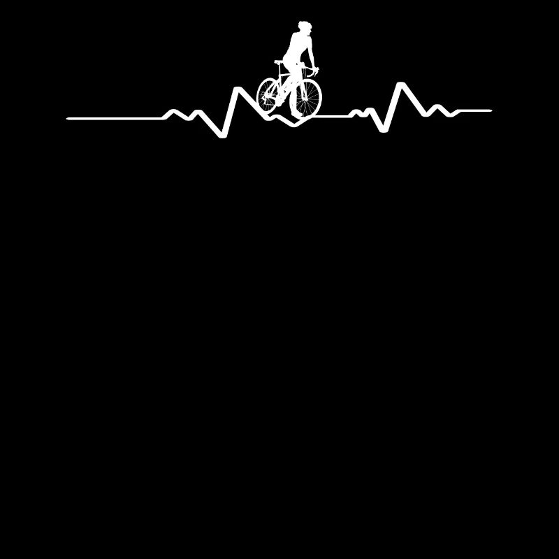 Bicycle on ECG line