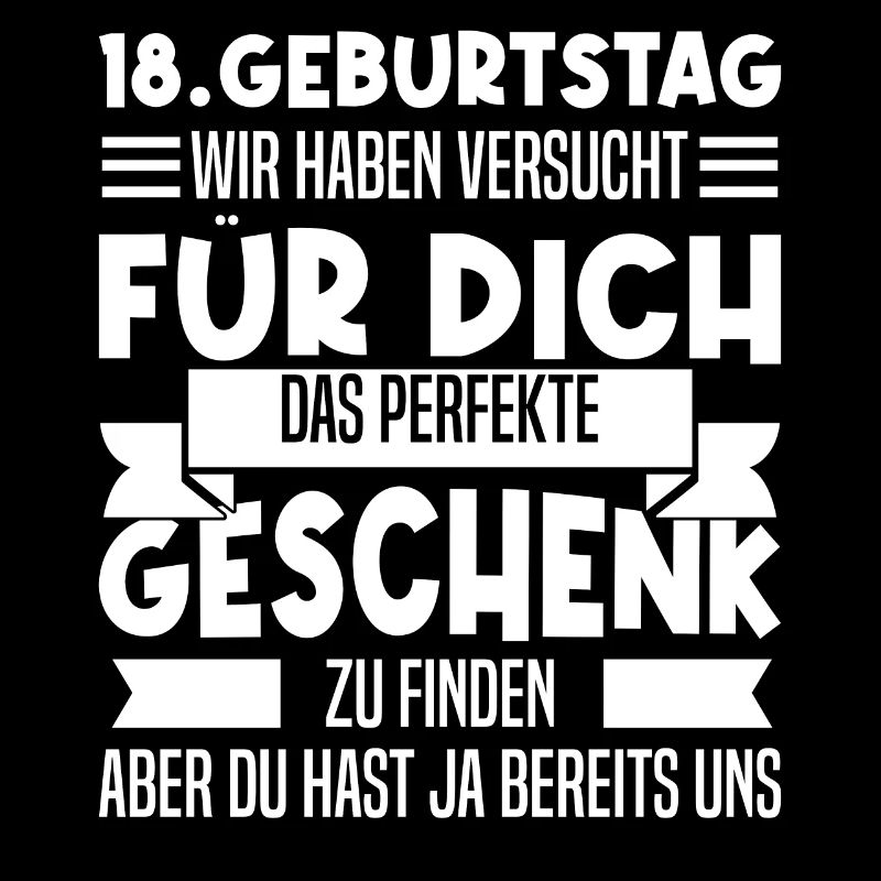 18 Geburtstag Geburtstagsgeschenk