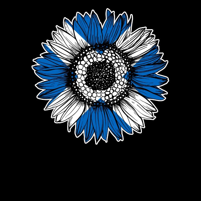 Drapeau écossais Tournesol