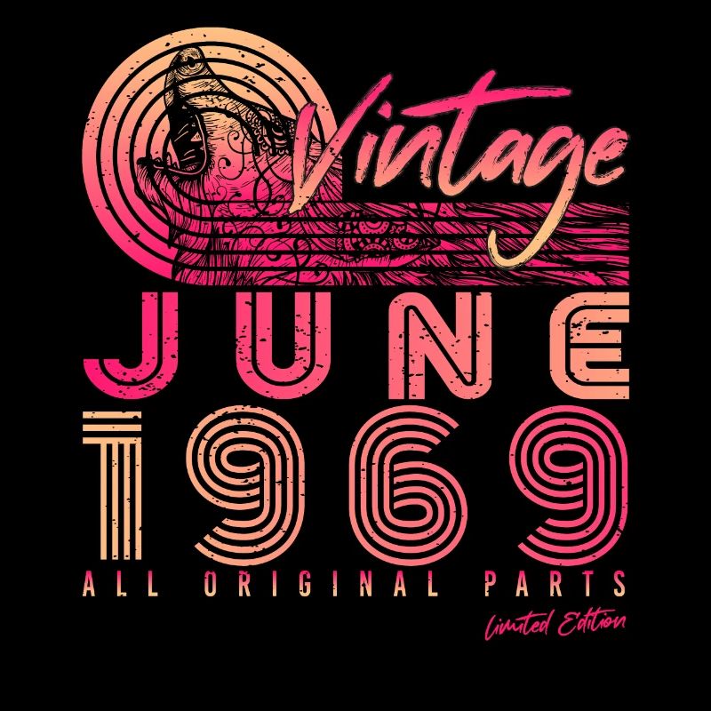 1969 Juni Retro
