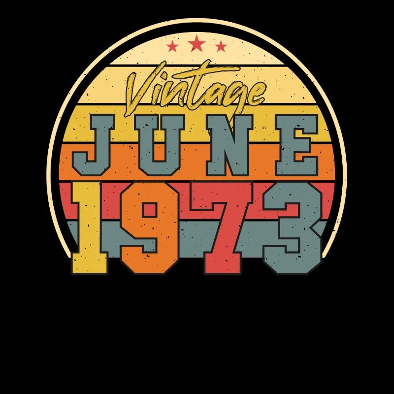 1973 Juni Retro