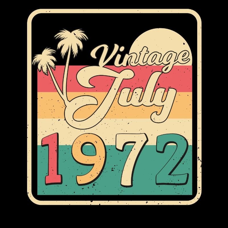1972 Juli 50ter Geburtstag