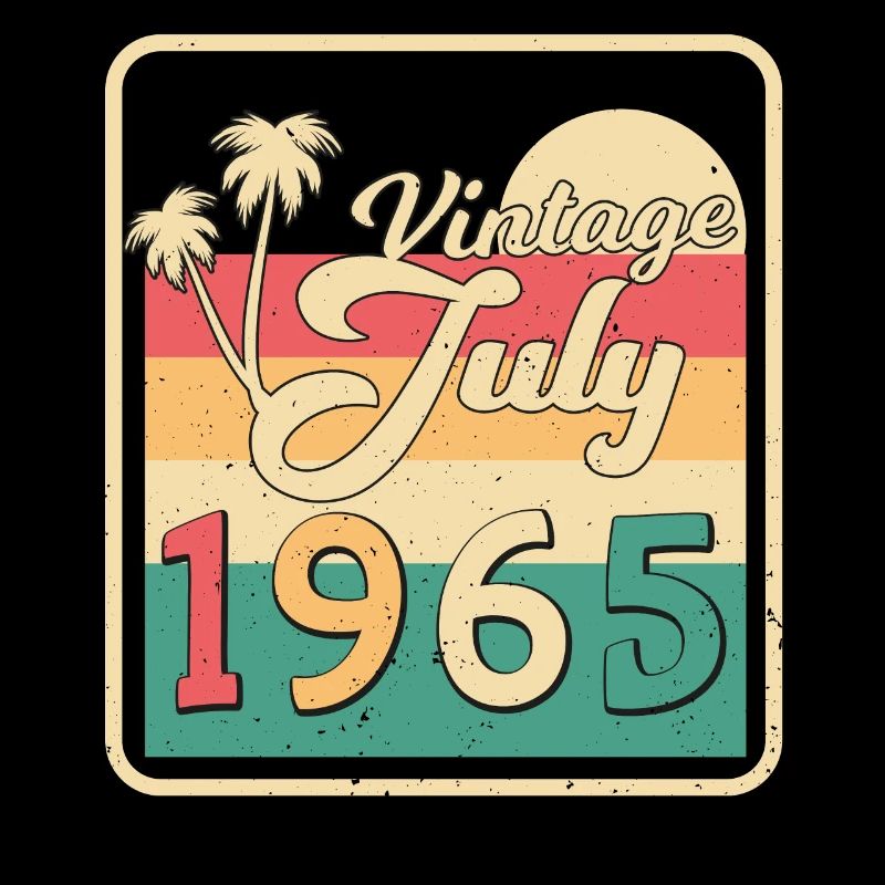 Juli 1965 Vintage