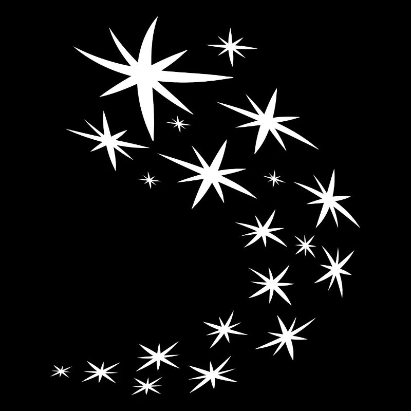 Starry Sky White Design