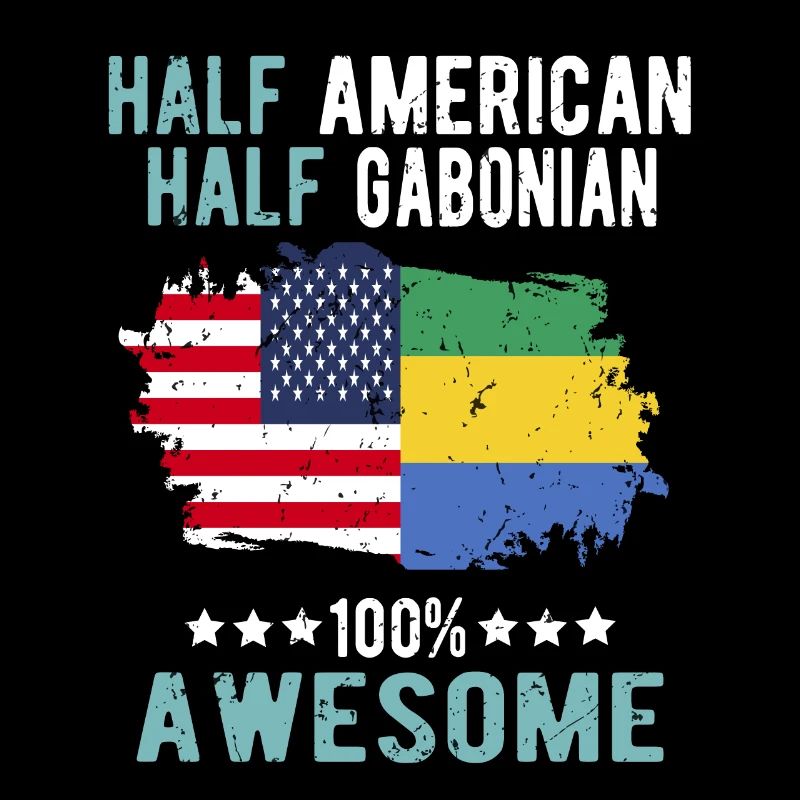 Half American Half Gabonese