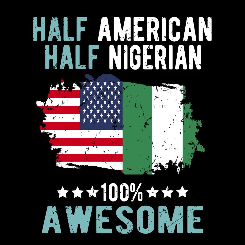 Halb Amerikaner Halb Nigerianer