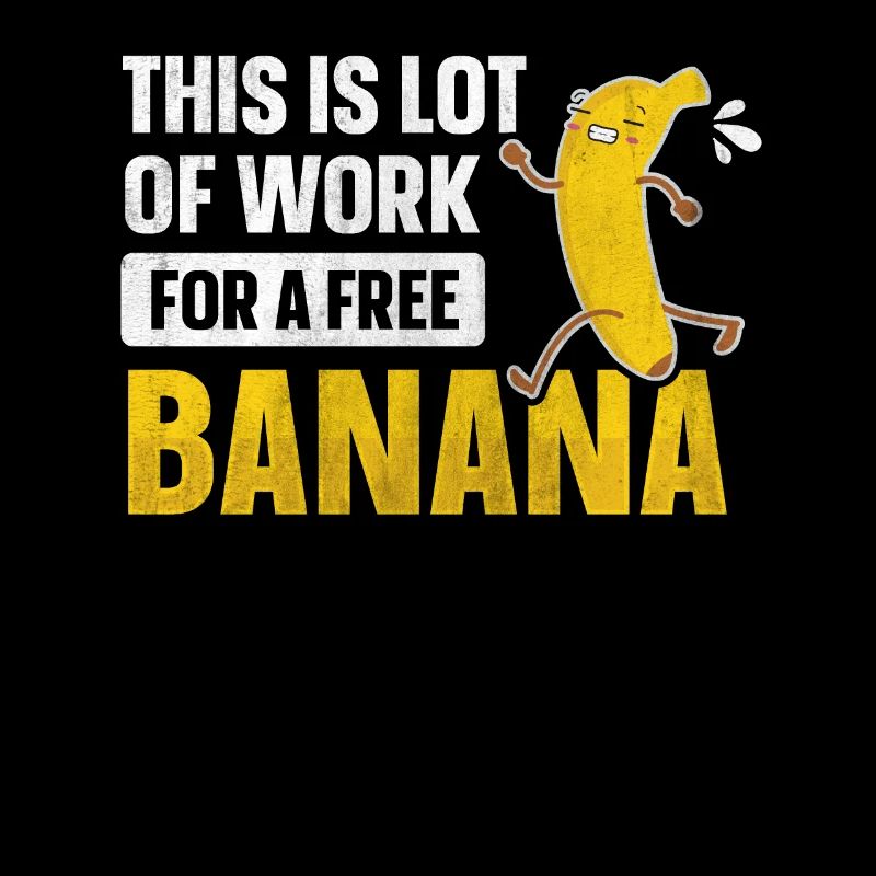Beaucoup de travail pour les coureurs de marathon de banane gratuits
