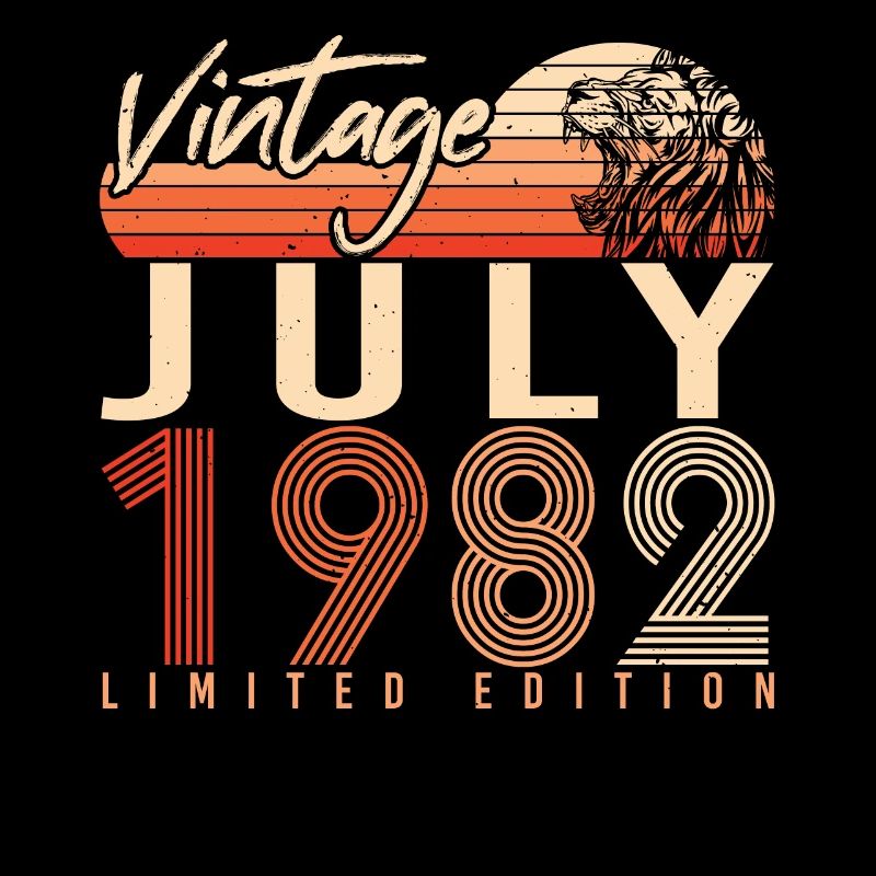 July 1982 40th birthday