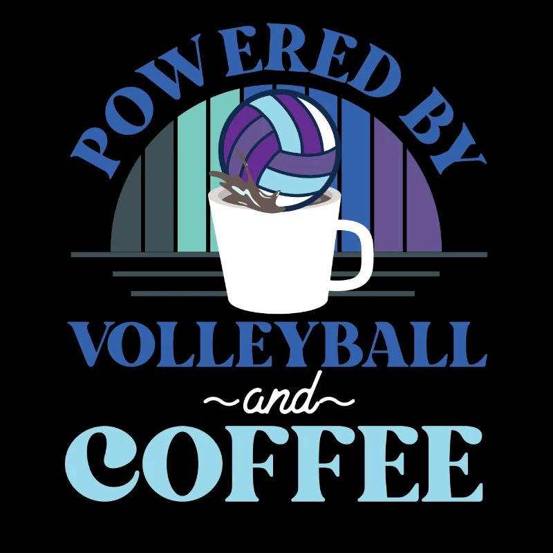Volleyball Player Team Coffee