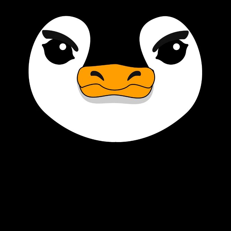 Penguin Face Seabird Seabird Gift