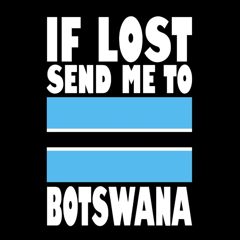 Botswana Flagge Spruch