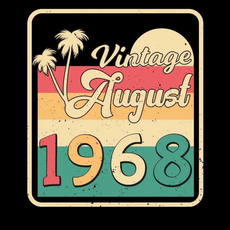 Mois de naissance en août 1968
