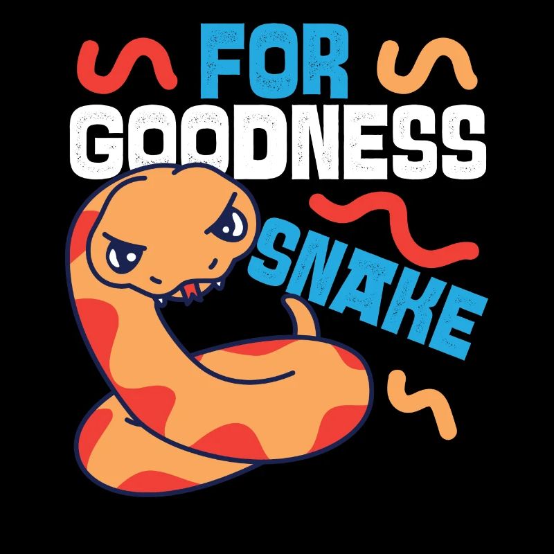 Snake Serpent Pun For Goodness