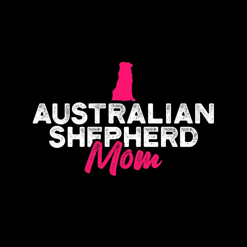 Australian Shepherd mom
