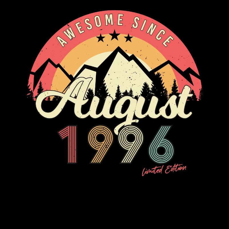Mois de naissance Août 1996
