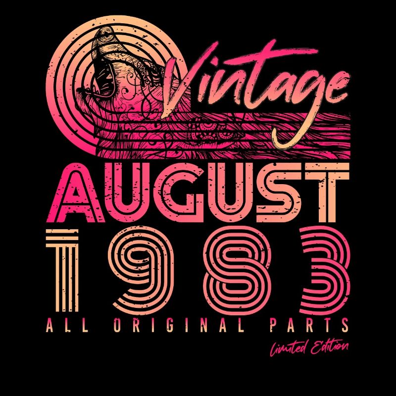 August 1983 Geschenkidee