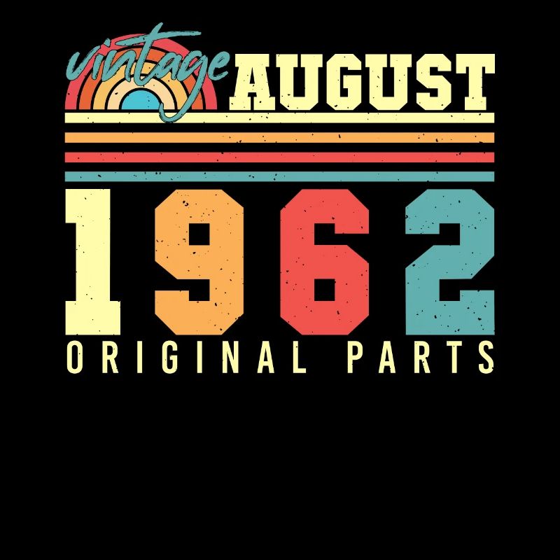 1962 Im August 60.Geburtstag