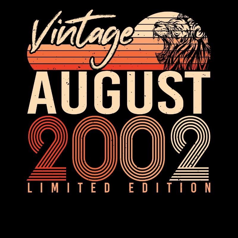 20th birthday in August 2002