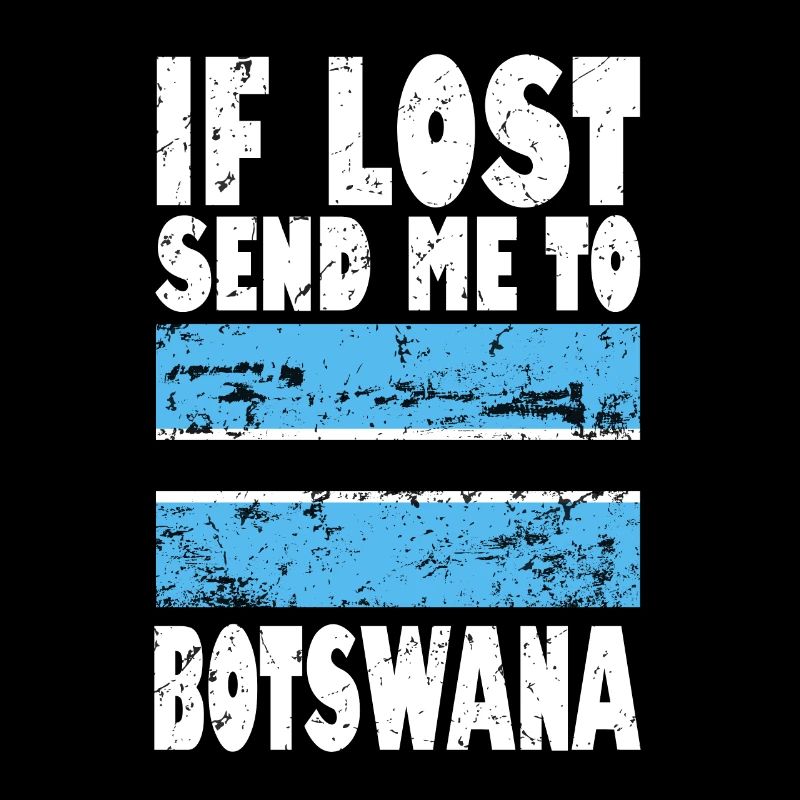 Botswana Flagge Spruch