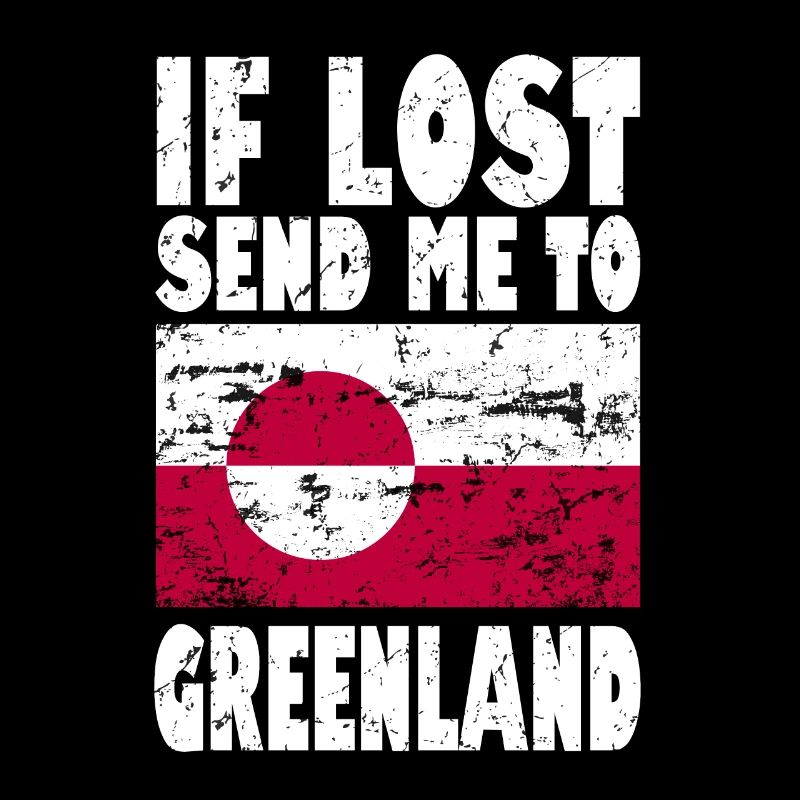 Grönland Flagge Spruch
