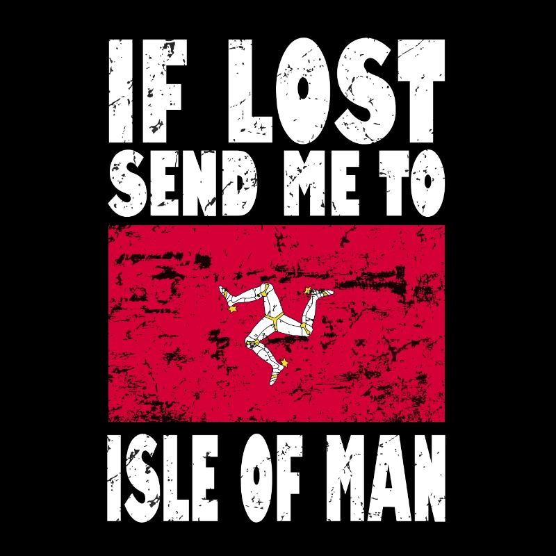 Drapeau de l’île de Man disant