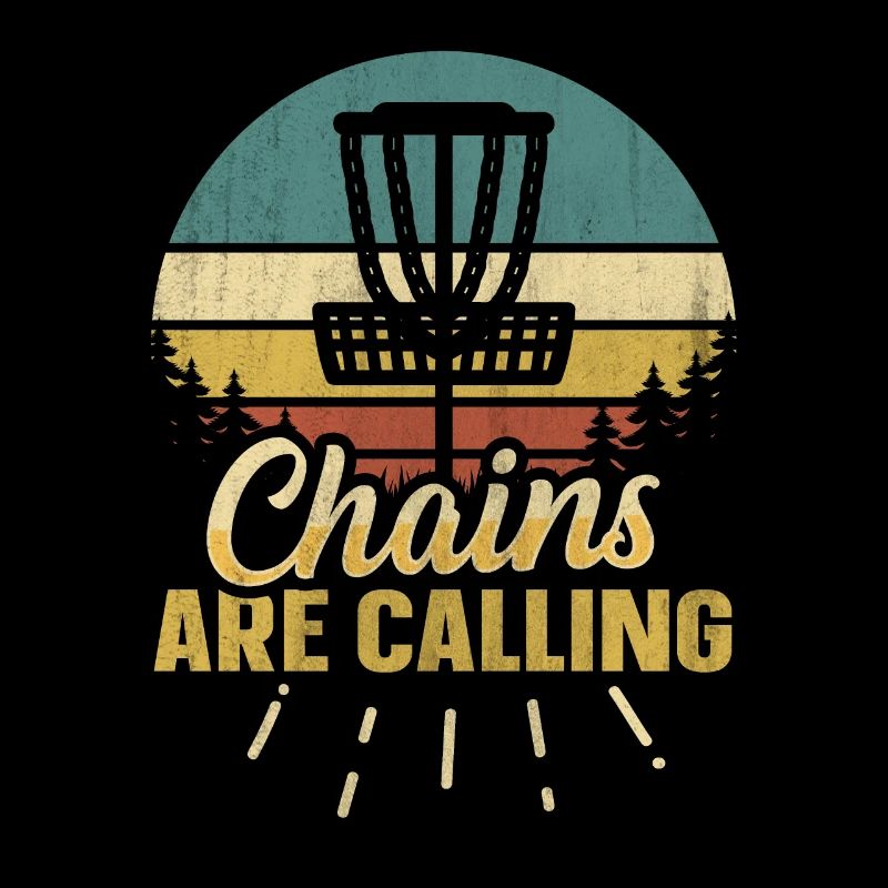 Retro Sunset Chains Are Calling Disc Golf