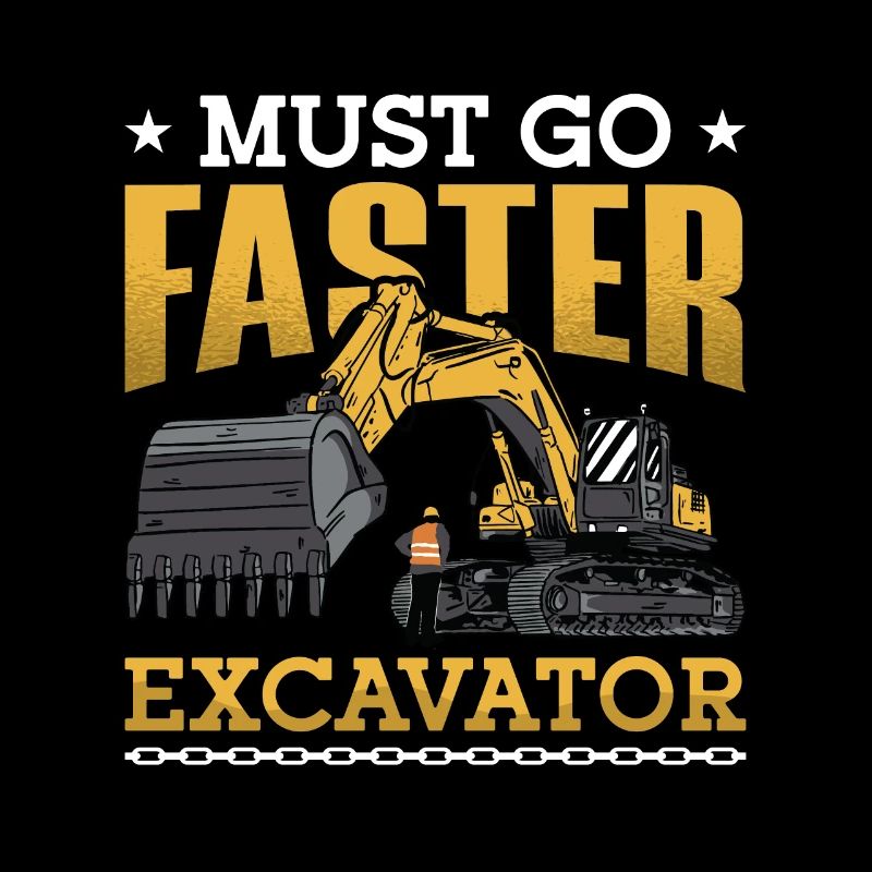 Excavators Excavators Construction Workers Excavator Driver Gift