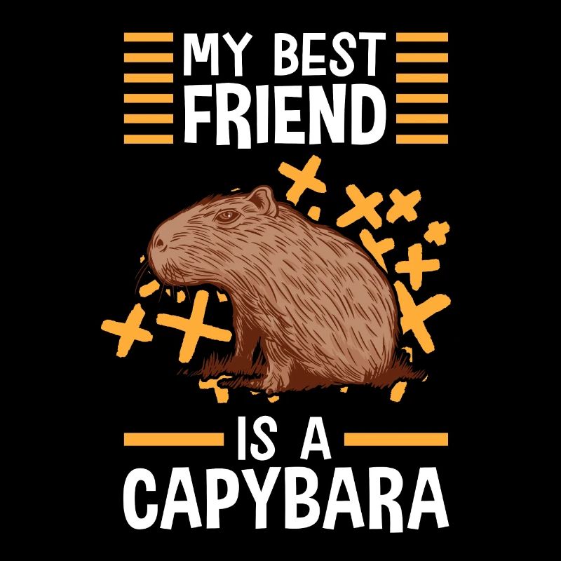 Capybara est mon meilleur ami capybara