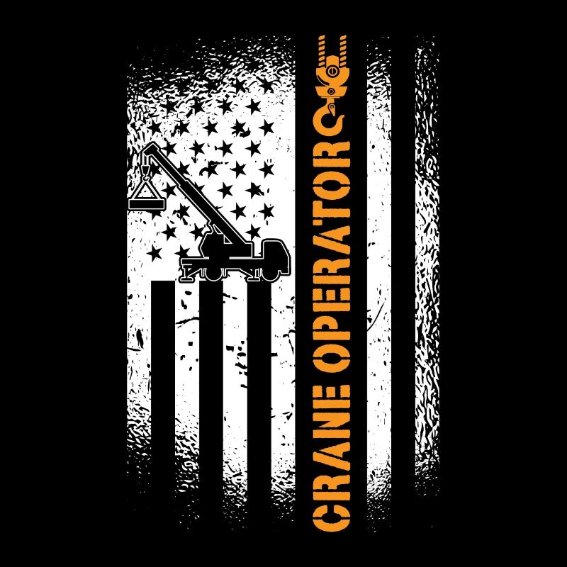 Crane Operator Construction Worker Crane Driver Work Gift