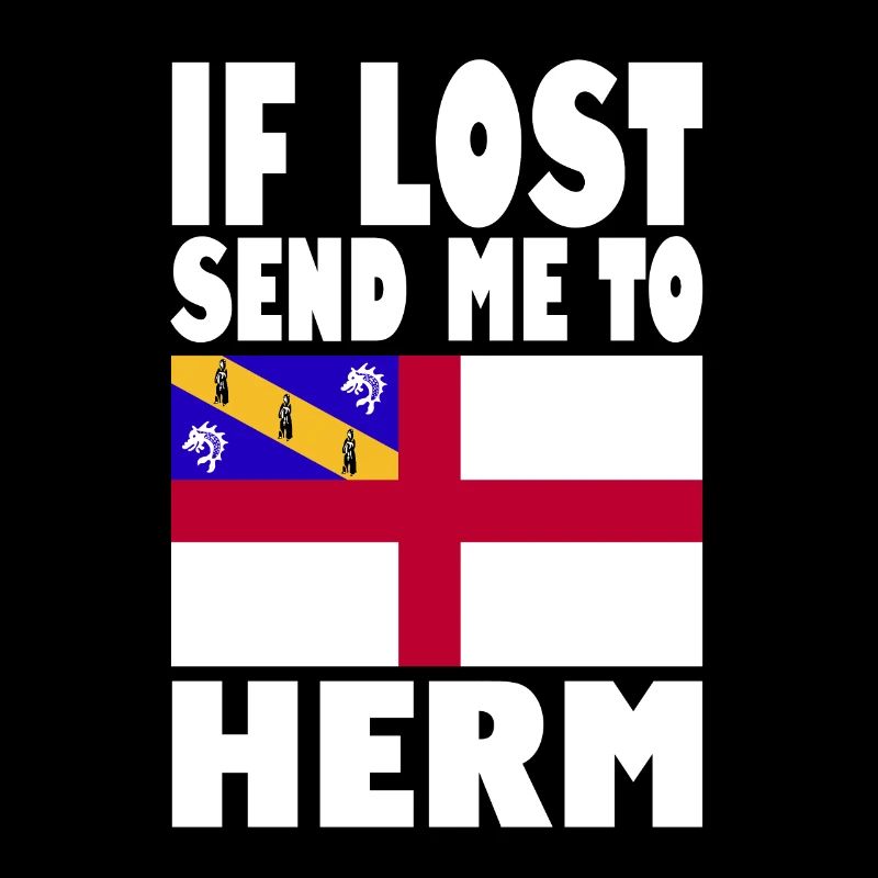 Drapeau Herm Disant