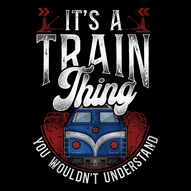 Freight Diesel Train Driver