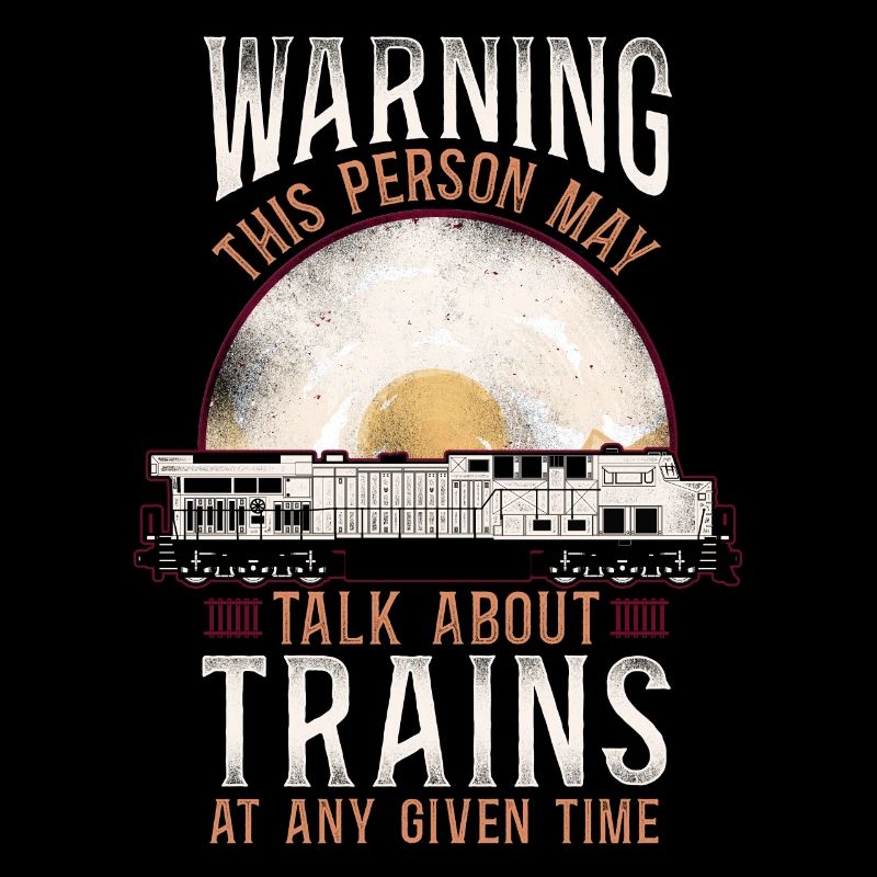 Freight Diesel Train Driver