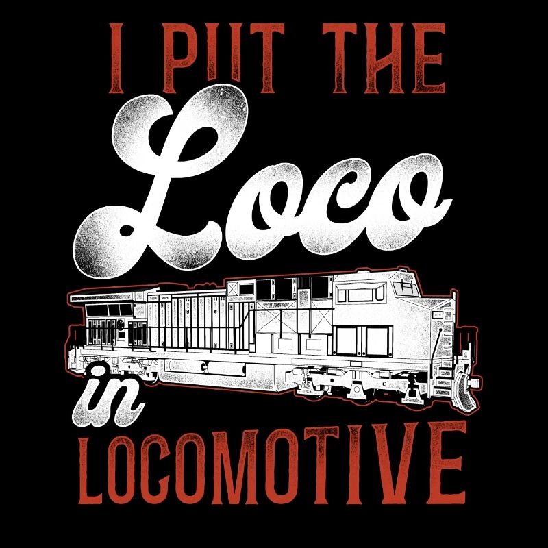 Freight Diesel Train Driver