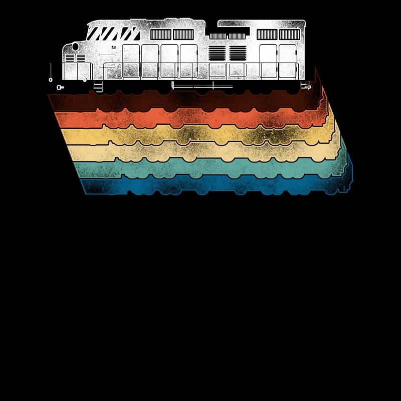 Freight Diesel Train Driver