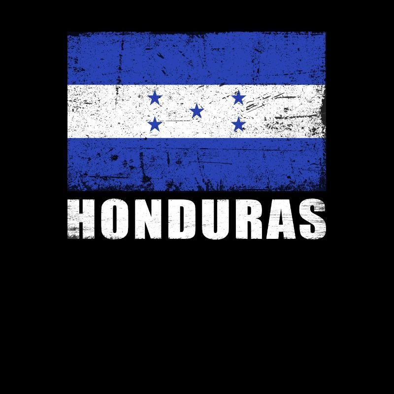 Drapeau du Honduras Grunge Drapeau du Honduras