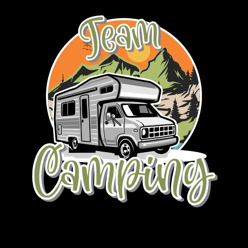 Équipe Camping Camper Campen