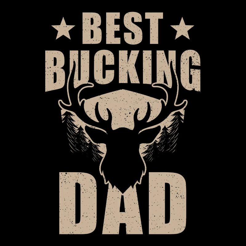 Hunter Dad Design Best Bockiger Father