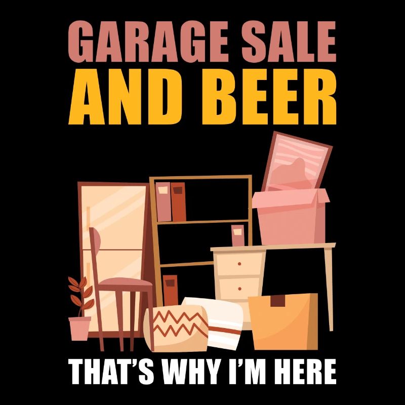 Slogan de vente de garage