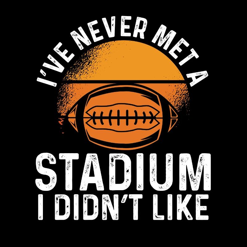 Ich Habe Noch Nie Einen Stadion retro