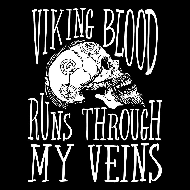 Wikingerblut Fließt Durch Meine Adern