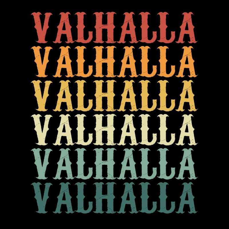 Walhalla In Farbe Retro