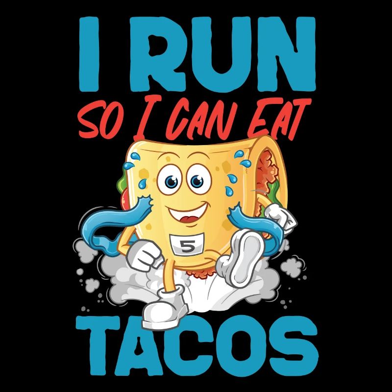 Coureur De course Semi-Marathon Taco