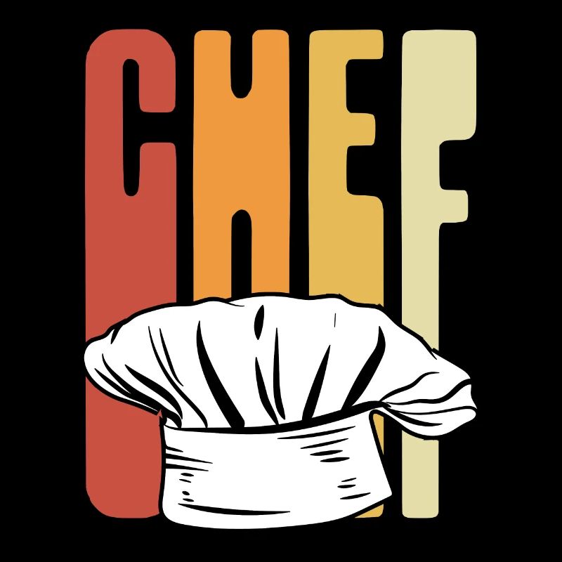 Chapeau de Chef Rétro