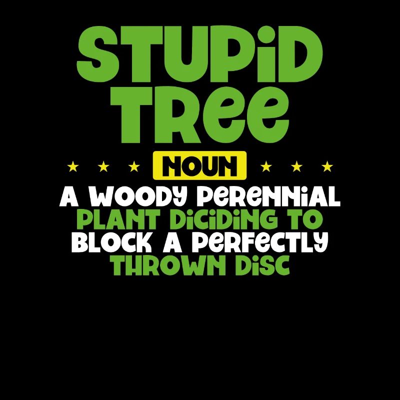 Dummer Baum Substantiv Discgolf