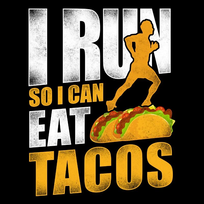 Coureur De course Semi-Marathon Taco