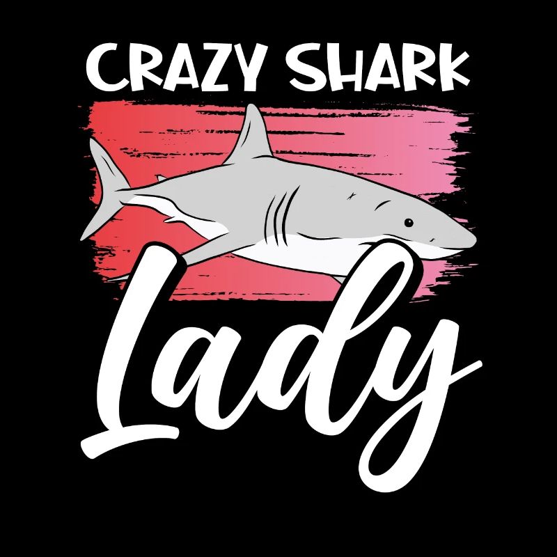 Dame requin folle