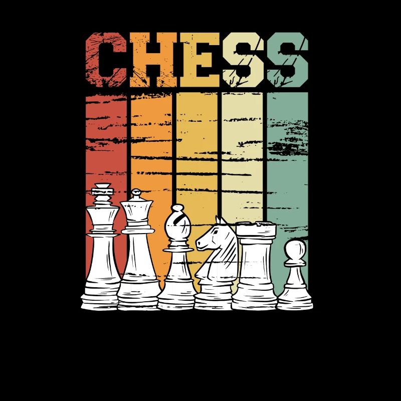 Jeu d’échecs Rétro vintage